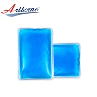 Vente en gros de chauffe-mains personnalisé de qualité alimentaire flexible bleu pour soins de santé chauffe-mains réutilisable gel froid chaud pack gel pack de glace