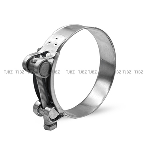 Klem baut tunggal tahan suhu tinggi untuk sistem knalpot otomotif koneksi fleksibel 48-54mm - Product Image 4