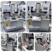 Machine de perçage et de fraisage CNC pour profilés en aluminium CNC-600 pour le traitement des trous de serrures de fenêtres et de portes 3KW 800kg