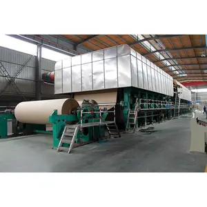 Zhengzhou Dingchen 2100 mm macchina per la produzione di carta kraft macchina per carta ondulata kraft