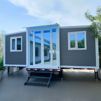 Vente Directe Maison Préfabriquée Extensible en Conteneur 20Ft 40Ft avec Cuisine Prix Maison Mobile de Luxe Préfabriquée Casas Prefabricadas