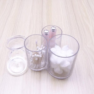 Wholesales Countertop Clear Acrylic Makeup Organizer <span class=keywords><strong>Plexiglass</strong></span> Cosmetic Desk Storage Box - Product Image 6