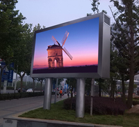 Afficheur LED couleur pleine gamme de 1 x 2 mètres, classé IP65, avec animation, pour la publicité extérieure et l'utilisation en magasin de détail, écran LED SMD P8