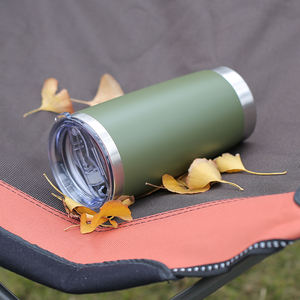 Tazas de Café al por Mayor con Logotipo Personalizado, de Acero Inoxidable con Recubrimiento en Polvo, de Doble Pared, Aisladas al Vacío, para Automóvil, Viajes - Product Image 2