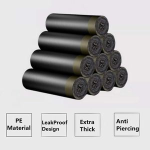 ถุงขยะแข็งแรง ฮัวหม่าเหิงชุน ขนาด 4-6 แกลลอน สำหรับใช้ในบ้าน สำนักงาน 3 ม้วน รวม 48 ใบ - Product Image 6