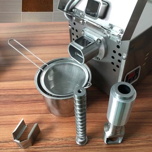 SLM-509 Nouvelle Mini Presse Automatique Domestique en Acier Inoxydable 4-6 <span class=keywords><strong>Kg</strong></span>/h pour Cacao, Arachides, Noix de Coco, Tournesol, Palme, Sésame 600W - Product Image 2