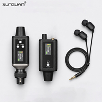 Système IEM sans fil professionnel EM-8 avec double écran couleur, réponse audio de 5 ms et encodage numérique pour les membres de groupe et les entreprises de location