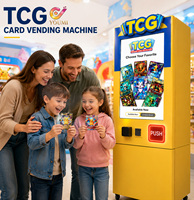 Distributeur automatique de cartes à collectionner Youmi Mon TCG avec lecteur de cartes pour la vente de paquets de cartes en salle de jeux – Paiement multi-mode populaire