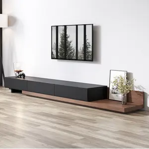 2022 hot sale foldable tv cabinet tv table meuble tv console stand in cheap price