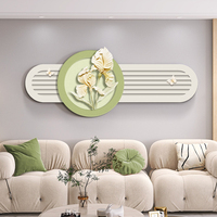 Peinture décorative créative faite à la main en résine et HDF au design moderne - Art mural pour la maison - Marque Relife