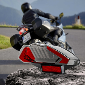 Luci posteriori a Led per moto omologate Emark luci posteriori di arresto luci di terzo freno per BMW R1200GS/ADV F800R F800GT F800S/<span class=keywords><strong>ST</strong></span> - Product Image 1