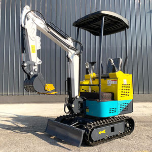 Mini excavadora con descuento a precio de fábrica, alta potencia de excavación de 1,7 toneladas con nueva excavadora sobre orugas, Mini embolsadora compacta, garantía de 2 años - Product Image 6