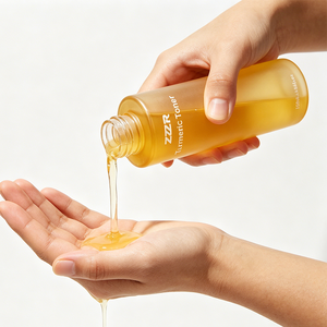Zlzr Luxury Turmeric & Rice Anti-Acne Glycolic Acid Facial Toner for Normal/Dry Skin Refreshing Moisturizing Toner - Product Image 5