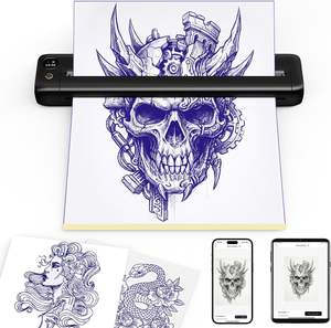 <span class=keywords><strong>เครื่อง</strong></span>พิมพ์ลายฉลุสัก Rongta F81S <span class=keywords><strong>เครื่อง</strong></span>สักไร้สาย อุ<span class=keywords><strong>ป</strong></span>กรณ์สักสำหรับมืออาชีพและ<span class=keywords><strong>มือ</strong></span>ใหม่ เชื่อมต่อผ่านบลูทูธ/USB - Product Image 1