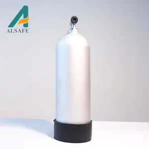 ALSAFE High Oxygen Tank Aluminum DOT Bottle ISO Certified Scuba Diving Air Cylinder Factory Sale OEM Scuba Dive Equipment