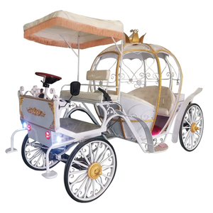 Carruaje Eléctrico de Cenicienta para Bodas, Transporte de Princesa, Color Personalizado, Diseño Cómodo y de Alta Calidad - Product Image 1