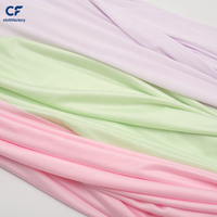 Vente en gros Tissu tricoté en nylon et élasthanne UPF50+ anti-UV, largeur optimisée 160 cm, 160 GSM, couverture opaque, OEKO-TEX, pour vêtements de sport et extérieur, OEM