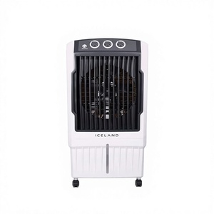 El Mejor Enfriador de Aire Vertical Iceland de 95 Litros, Ecológico, para Uso en Exteriores y en el Hogar, con Gran Caudal de Aire y Tanque de Agua Grande - Product Image 1