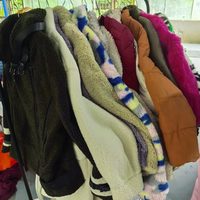 Manteau d'hiver d'occasion Ldxq W13-1 de haute qualité, chaud et tendance, couleurs mélangées