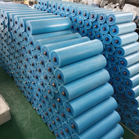 Rouleau de convoyeur durable en UHMWPE, rouleau auto-lubrifiant en UPE pour système minier