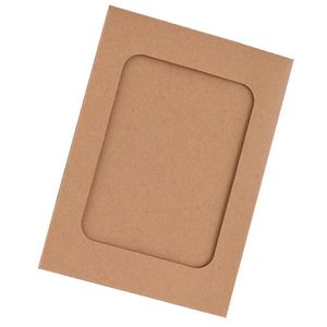 Enveloppes jetables en kraft format A7, A5, <span class=keywords><strong>A4</strong></span>, impression offset, vierges, noires, brunes, porte-cartes photo pour envois postaux - Product Image 2