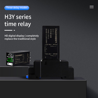 Contrôleur de temporisation numérique H3Y-2 H3Y-4 neuf avec affichage numérique, alimentation 12V 24V 220V et relais de cycle de base – Vente directe usine