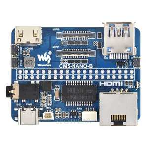 <span class=keywords><strong>Raspberry</strong></span> Pi CM5 NANO B Mini Base IO Board Entwicklungsplatine 5V für <span class=keywords><strong>Compute</strong></span> <span class=keywords><strong>Module</strong></span> 5 - Product Image 1