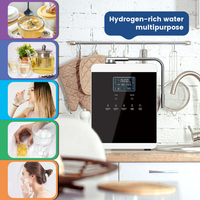 Machine à eau ionisée riche en hydrogène Kangen, revêtement en platine, générateur d'eau alcaline en plastique pour usage domestique, camping-car et extérieur