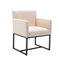 Fauteuil canapé simple design moderne haut de gamme pour réception d'hôtel Fauteuil en tissu paresseux pour balcon de négociation pour le salon