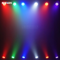 LED DJ Lights 18x18w LED Par Uplight RGBWUV DMX512 Éclairage de scène pour Home Party Show Club Concert Dance Floor