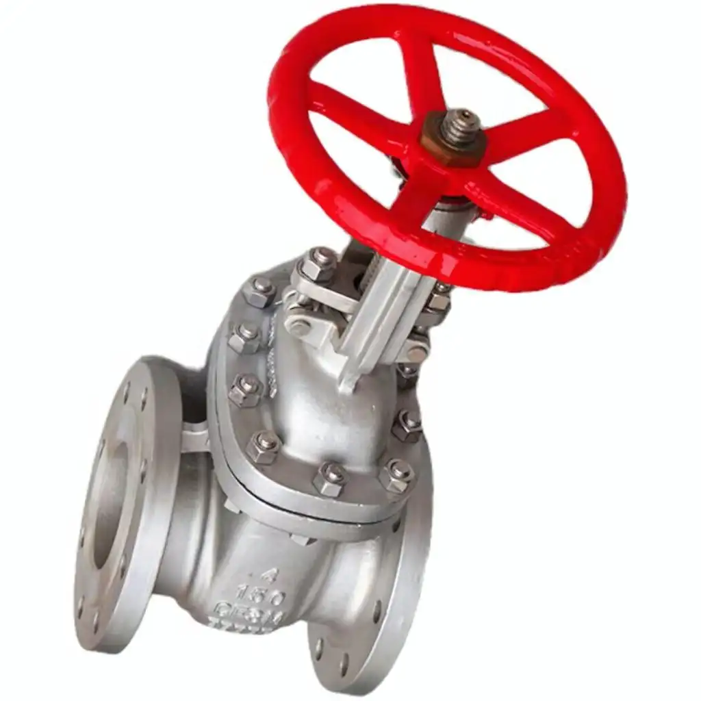 ANSI ASME Gate valve ASTM cf8 cf8m Flange gate valve untuk minyak gas air 150LB gate valve