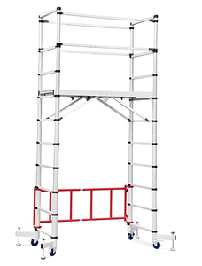 Échelle télescopique pliable en aluminium haute résistance moderne de Chine, équipement de construction bon marché à vendre - Product Image 5