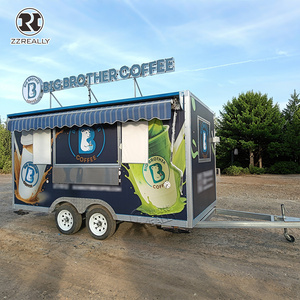 Remorque alimentaire en acier inoxydable avec cuisine complète, camion mobile <span class=keywords><strong>d</strong></span>'<span class=keywords><strong>occasion</strong></span> pour restauration rapide et glaces, pour chariots <span class=keywords><strong>de</strong></span> nourriture - Product Image 6