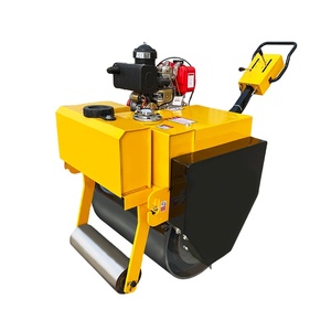 Rouleau compresseur de petite taille à haute efficacité |   Compacteur vibrant manuel pour gravier d'asphalte - Product Image 5