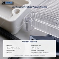 Moulage sur mesure en uréthane, prototype en silicone, pièces en plastique PU, faible volume, tolérance de précision 0,005 mm, température de déflexion thermique