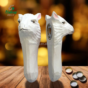 Ouvre-bouteille de bière en forme d'animal en bois sculpté pour l'artisanat du bois Boîtes en bois Signes muraux Grands souvenirs - Product Image 6