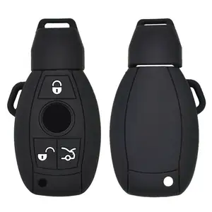 Remote Fob Silicone Car Key Cover Shell Case For VW Ford Chevrolet Nissan Toyota Honda Hyundai Peugeot