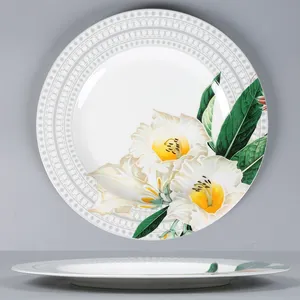Dinnerware PITO Modern European Style Ceramic Bone China Plates Sets Dinnerware Restaurant Hotel Ceramic Dinnerware Set