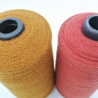 Nueva moda 100% Crystal Bright Nylon 0,3 cm 0,5 cm 0,7 cm 0,9 cm Curl Hair Alpaca Like Feather Fancy Yarn