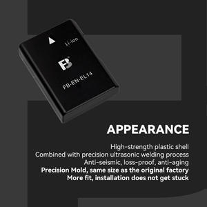 니콘 D5300 <span class=keywords><strong>D3200</strong></span> D5200 D3400 D5600 D3500 D3300 <span class=keywords><strong>D3200</strong></span> D5100 D5100 P7100 SLR 카메라용 FB EN EL14 카메라 배터리 블랙 리튬 이온 스톡 - Product Image 5