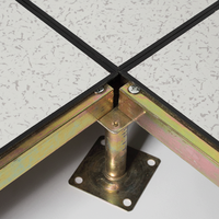 Système de plancher surélevé en métal antistatique entièrement en acier avec finition HPL pour usine