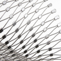 Fabrikverkauf Edelstahl-Drahtseilnetz/Flexibles Edelstahl-Drahtseilnetz/Zoo-Netz