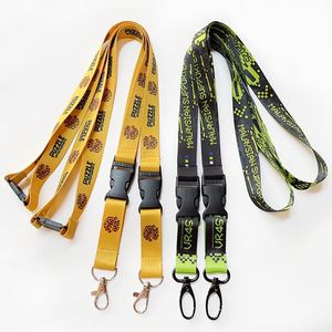 Custom Logo <b>Polyester</b> <b>Lanyards</b> with Card Holders Support ID Card & Badge Holder - Product Image 3