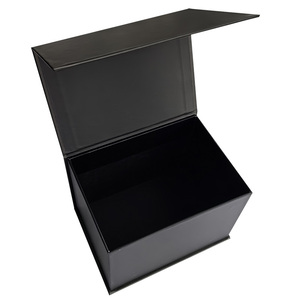 Black Magnetic Custom Closure Foldable <strong>Boxes</strong> Luxury <strong>Gift</strong> Box <strong>for</strong> <strong>Small</strong> Business - Product Image 1