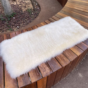 100% 리얼 울 고밀도 Xl 대형 타우페카카오 다크 브라운 정품 아이슬란드 양가죽 - Product Image 6