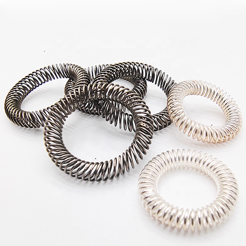 small finger touch spring custom car Garter spring electrical copper high voltage canted induction coil seal springs