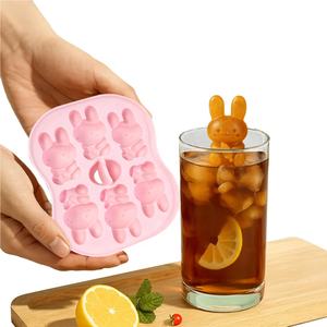Moldes <span class=keywords><strong>para</strong></span> Cubitos de Hielo con Forma de Conejo 3D, Utensilios de Cocina, Moldes <span class=keywords><strong>para</strong></span> Cubitos de Hielo al por Mayor <span class=keywords><strong>para</strong></span> Cócteles y Bandejas de Hielo <span class=keywords><strong>Caseras</strong></span> - Product Image 1