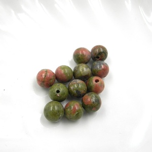 ODM Chine Fabricant Naturel <span class=keywords><strong>Unakite</strong></span> Pierres Précieuses Brins de <span class=keywords><strong>Perles</strong></span> en Vrac Pour Bijoux - Product Image 3