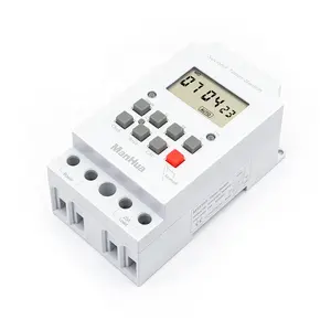 MT316S 25A 12VDC 28 On/Off Din Rail Weekly Countown Timer Electric Programmable Energy Saving Power Function Timer Switch