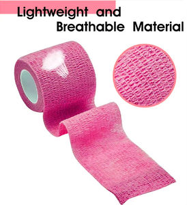 Cinta de Recuperación Deportiva Profesional OEM de 5CM, la Más Vendida, Cohesiva, No Tejida, Autoadhesiva, Transpirable y Elástica - Product Image 5